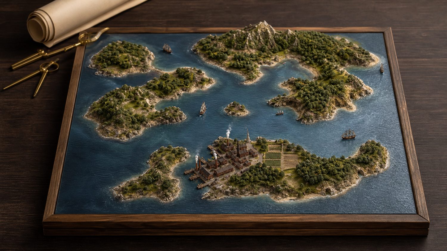 Illustration for anno 1800 map seeds