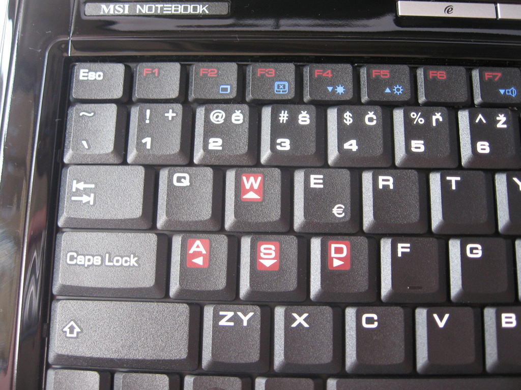 Gaming Laptop - GX700, WASD Keys