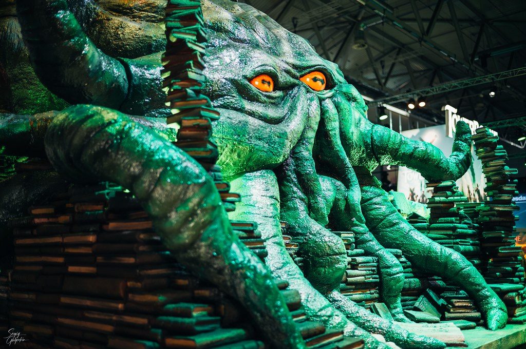 The Elder Scrolls Online booth at Gamescom 2023