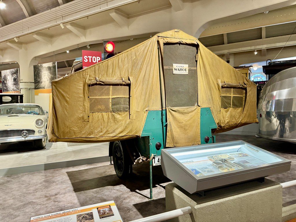 Pop Up Camper, Henry Ford Museum of American Innovation, Oakwood Boulevard, Fairlane, Dearborn, MI
