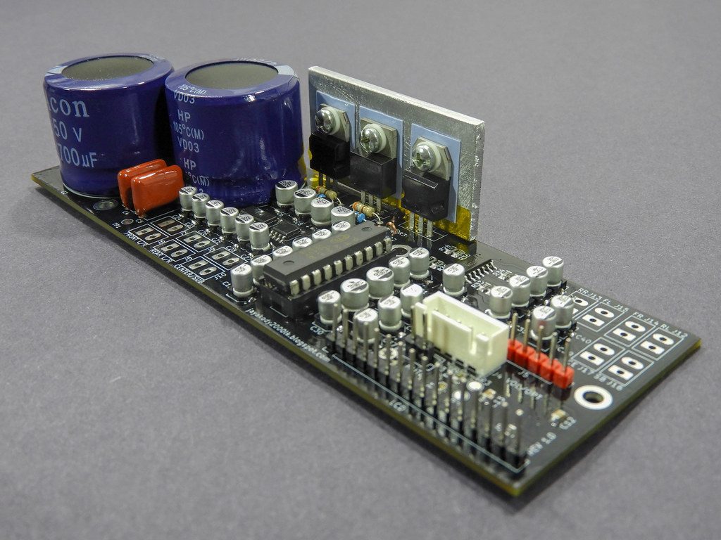 5.1 channel audio preamplifier