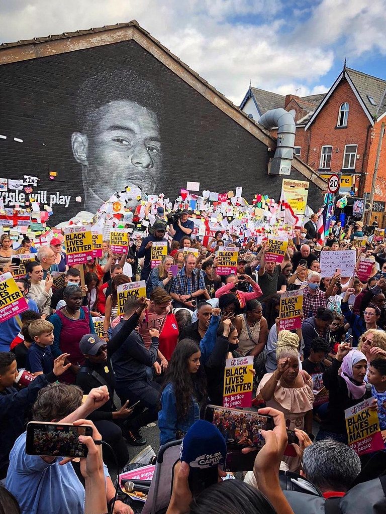“Not all heroes wear capes, some wear football boots” ⚽️ #BLM