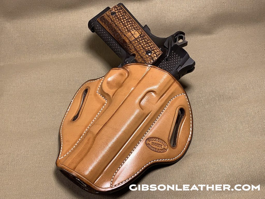 GIBSON 1911 HOLSTER NATURAL 5 INCH GOVERNMENT