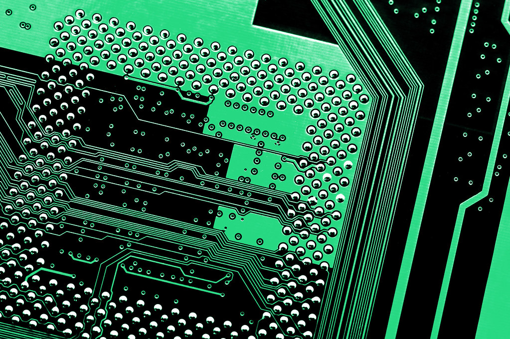 computer motherboard tracks