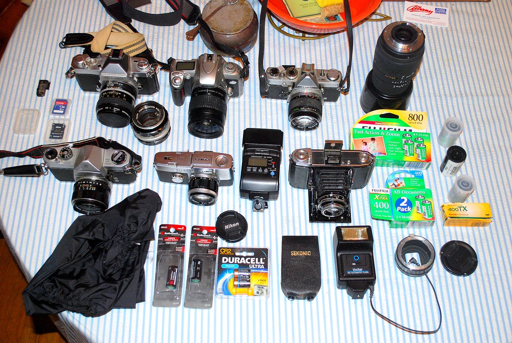 Camera bag contents