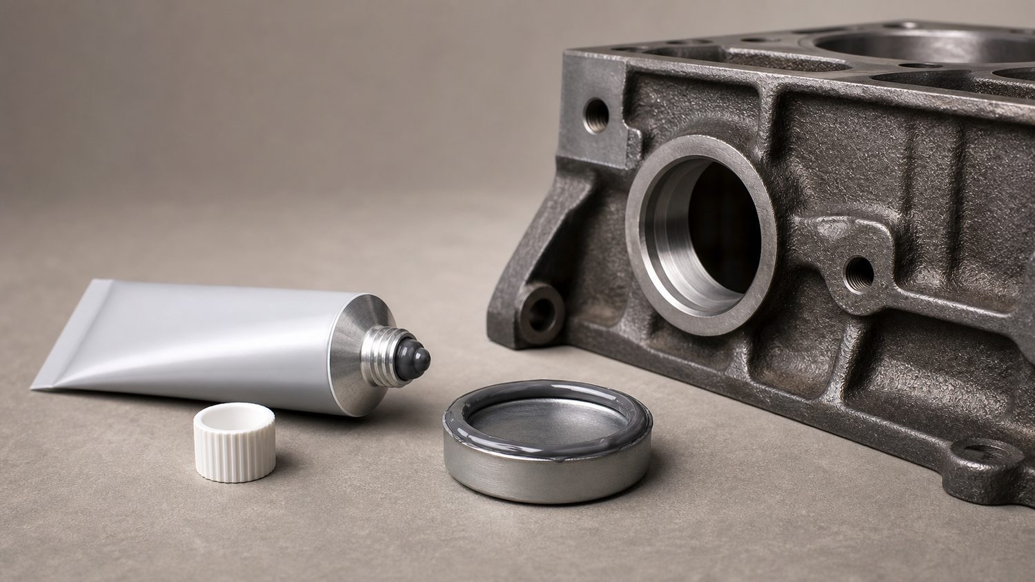 Illustration for sealant for core plugs