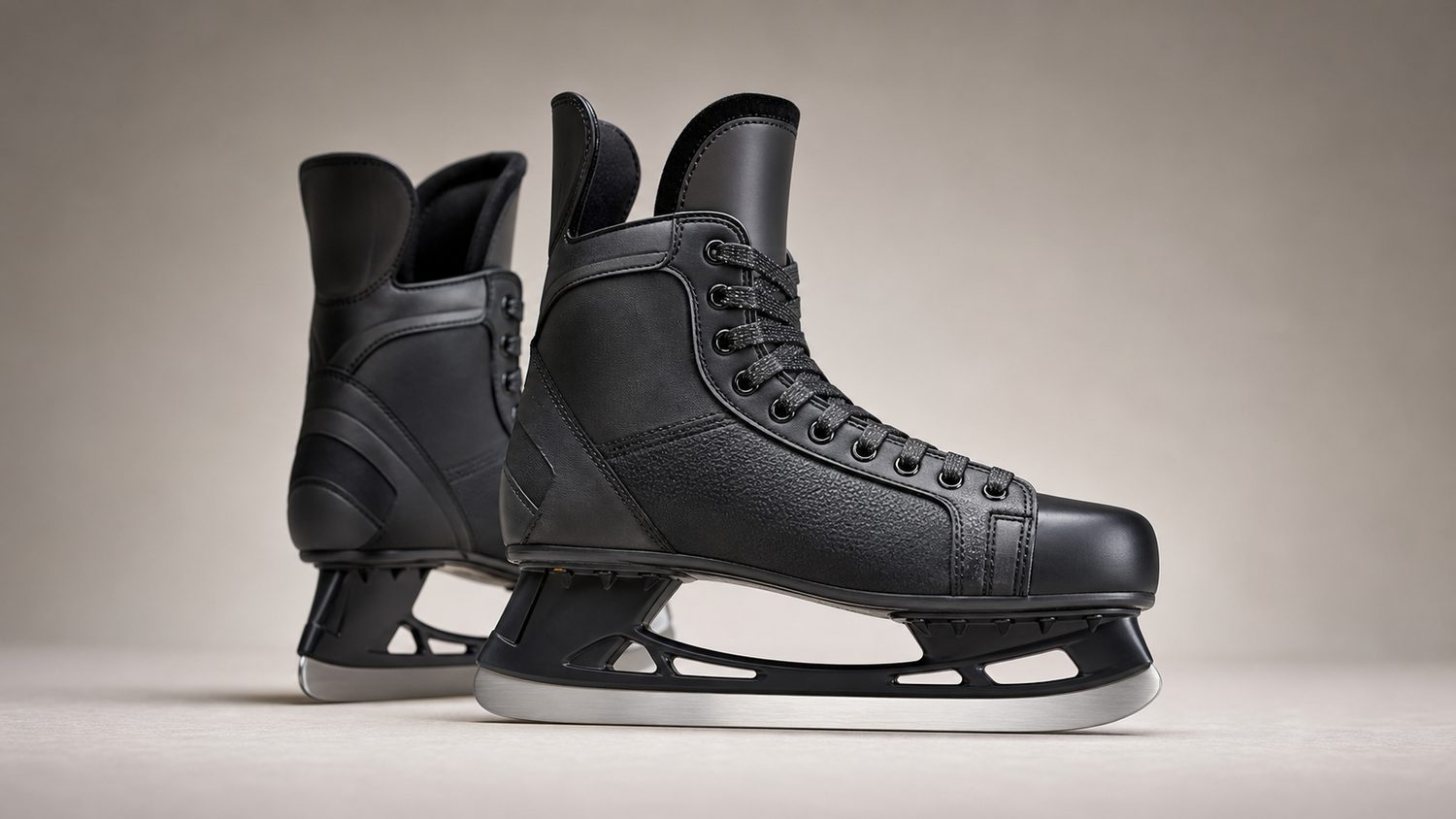 Illustration for skate profile for defenseman