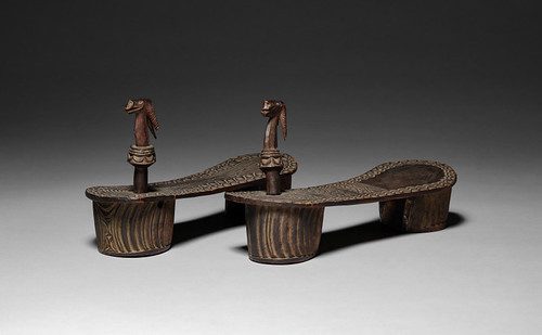 Sandals (mitalawanda / mitawanda) or Clogs (kiatu cha mti) c. 1800s