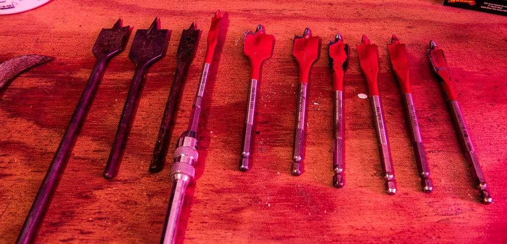 Spade bits