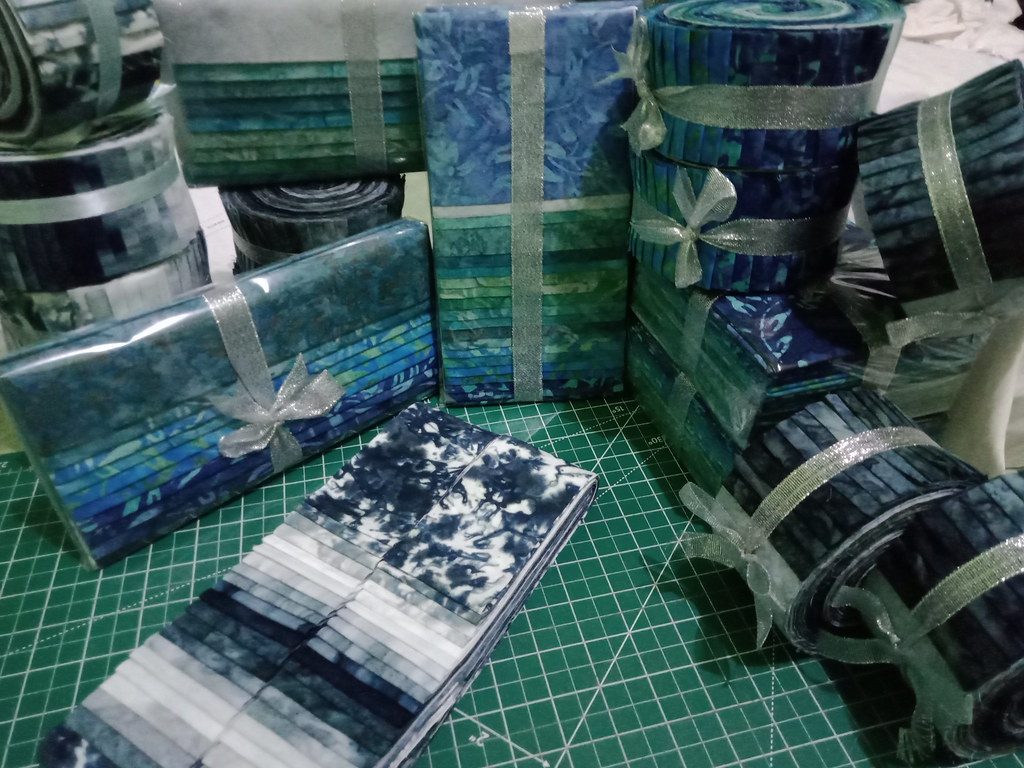 Quilting fabric batik.