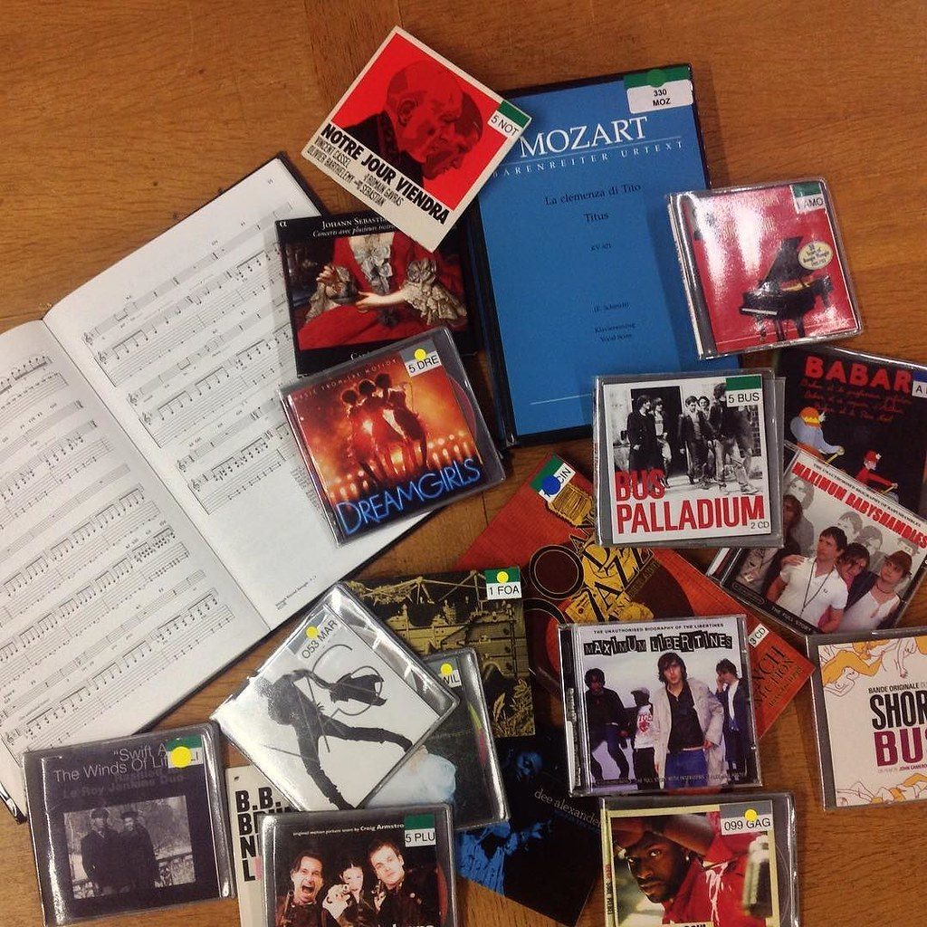 🎵 J-7 avant la grande #braderie #musique de la @bibliotheque_des_champs_libres 🎵 au programme vente de CD, DVD et partitions >> http://bit.ly/28LH0Qp #ChampsLibres #Rennes #Igersrennes #music #vente #culture #rendezvous #biblioth