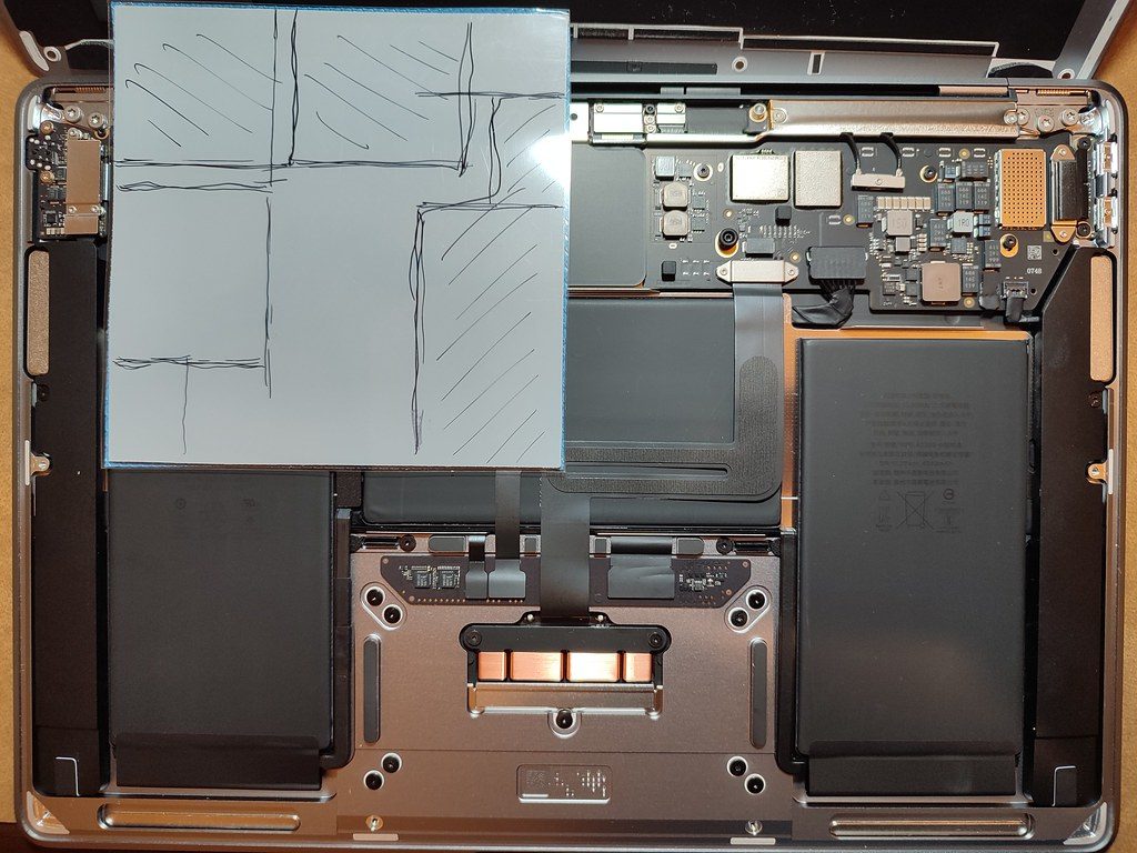 MacBook Air M1 + Thermal Pad