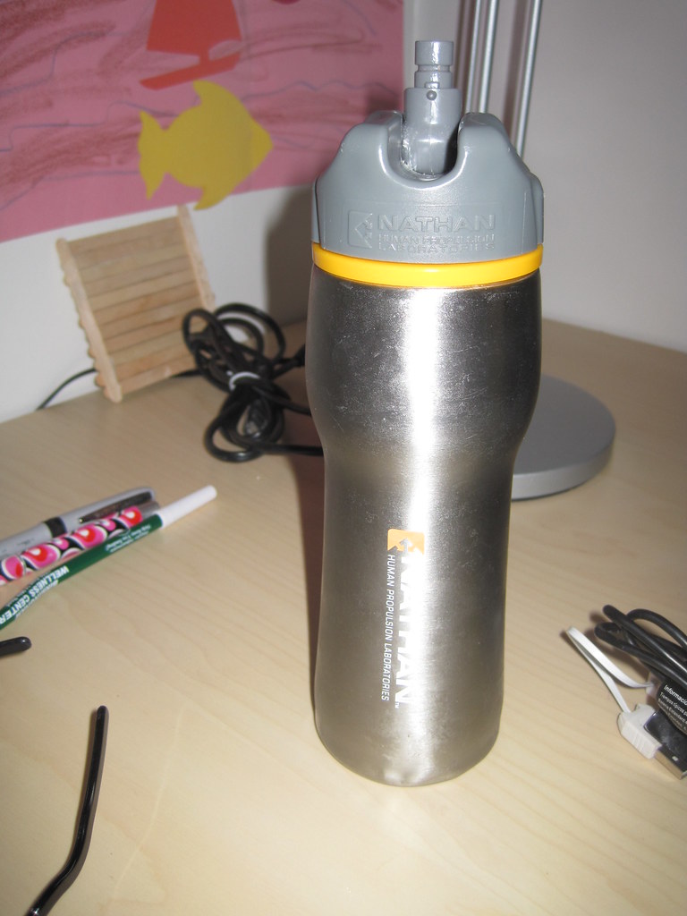 Nathan Stainless Steel Water bottle.
