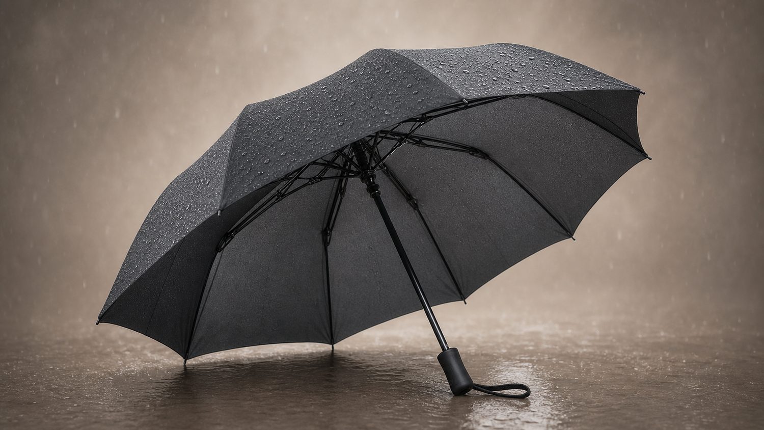 Illustration for windproof umbrellas for indian monsoons