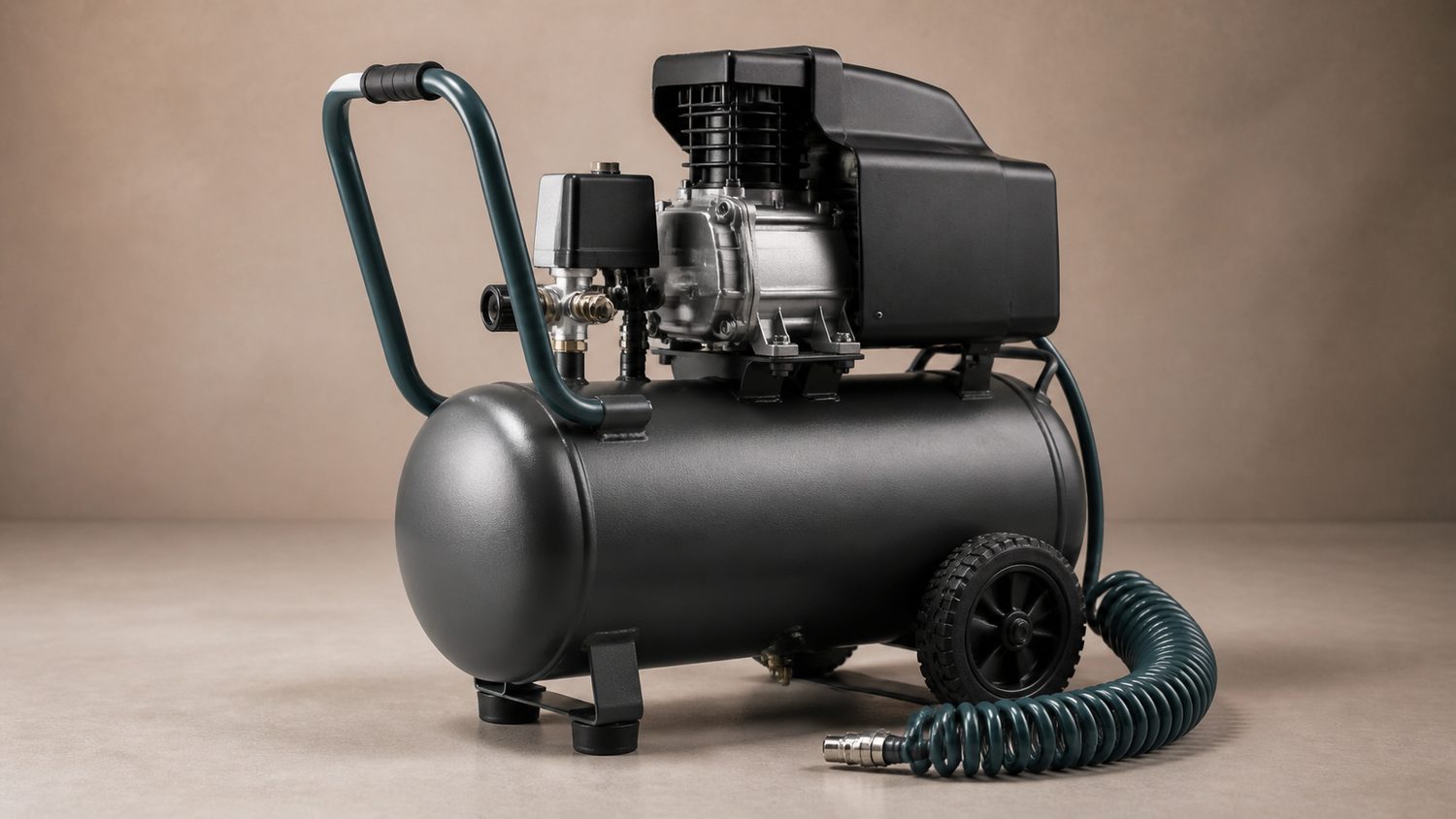 Illustration for 10 gallon air compressor