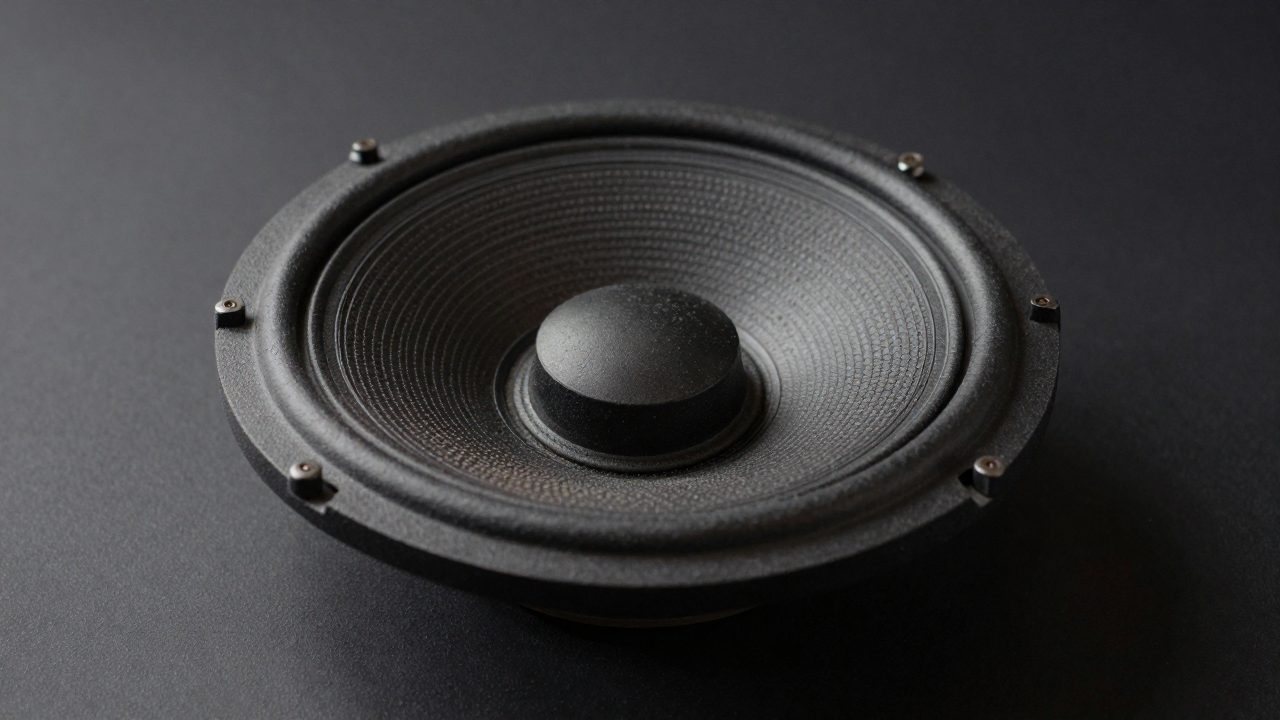 Illustration for 12 bass guitar speaker