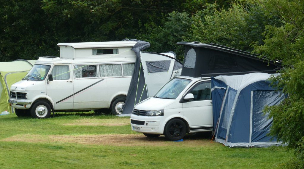 Camper Vans 30 years apart