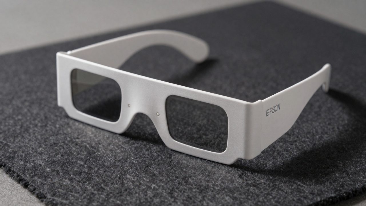 Illustration for 3d glasses for epson