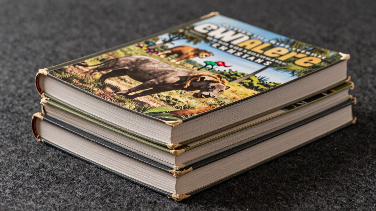 Illustration for african safari guide books