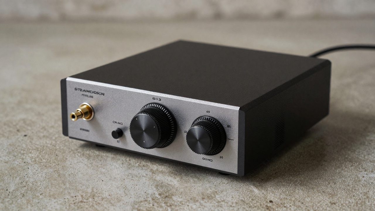Illustration for amp for hd 600