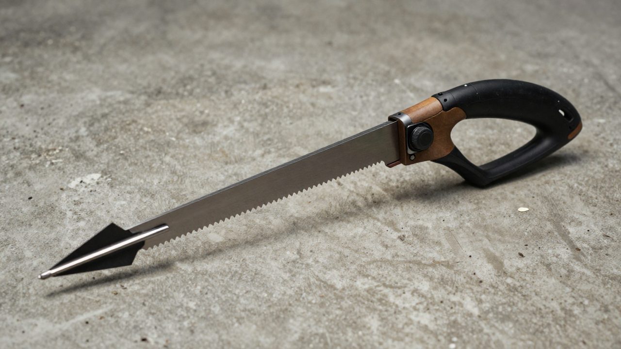 Illustration for arrow cut off saw