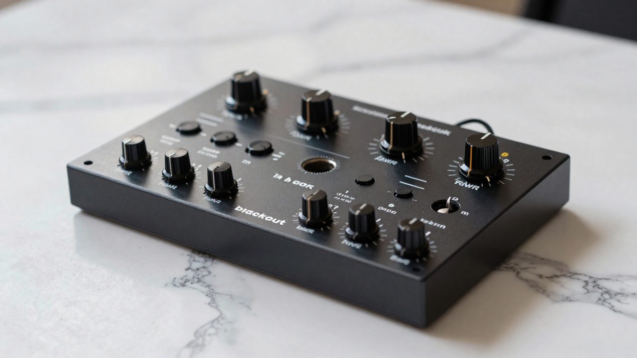 Illustration for audio preset for blackout