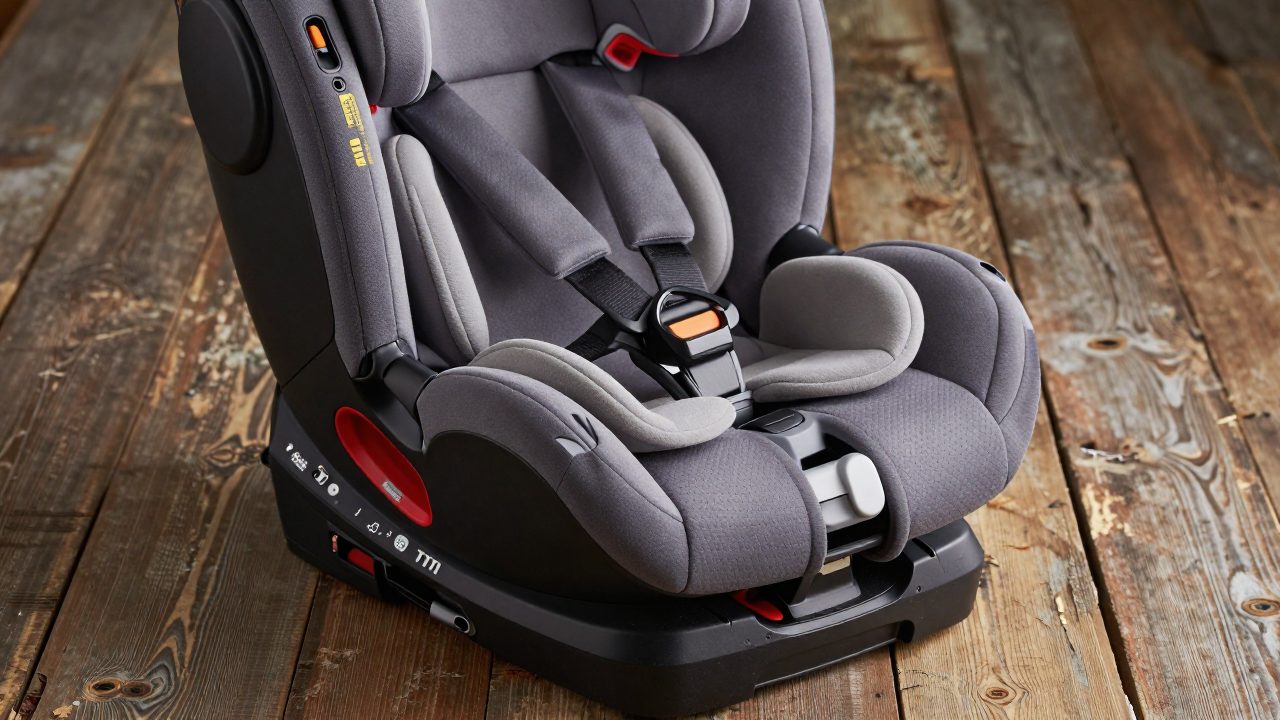 Illustration for baby car seats in india