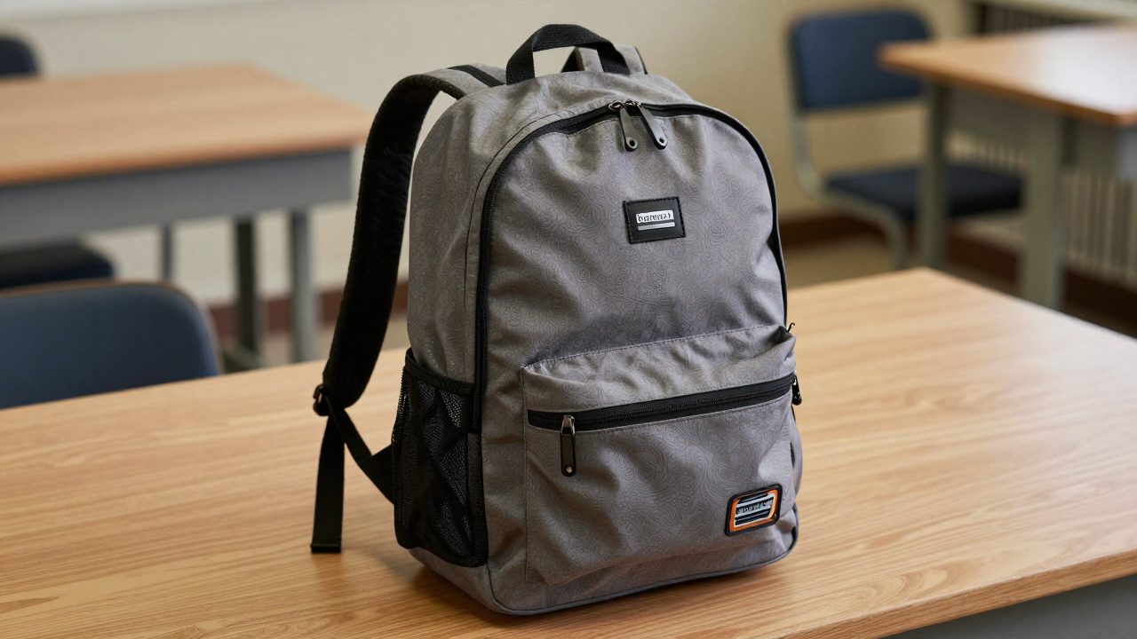 Illustration for backpack for dental school