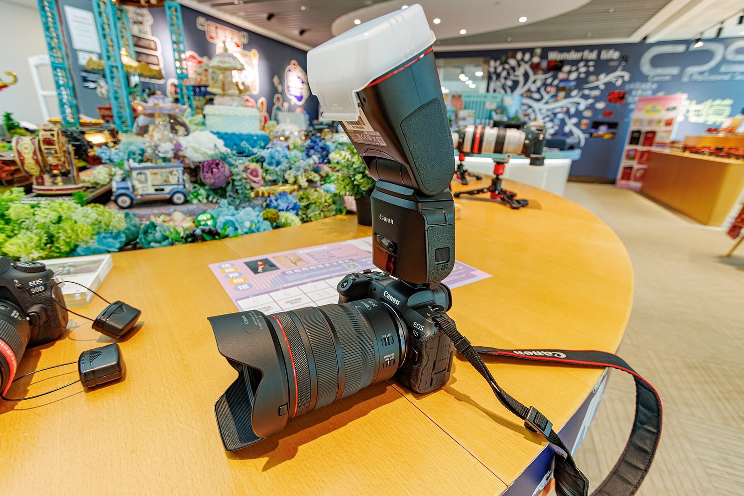 Canon EOS R5+Canon Speedlite Flash SPEEDLITE EL-1