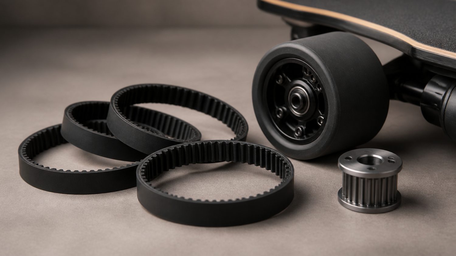 Illustration for belts for boosted board