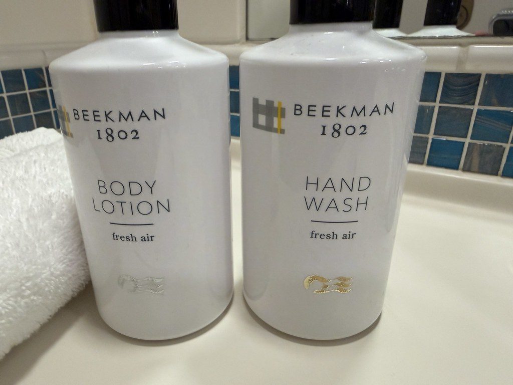 Beekman 1802 body lotion and hand wash