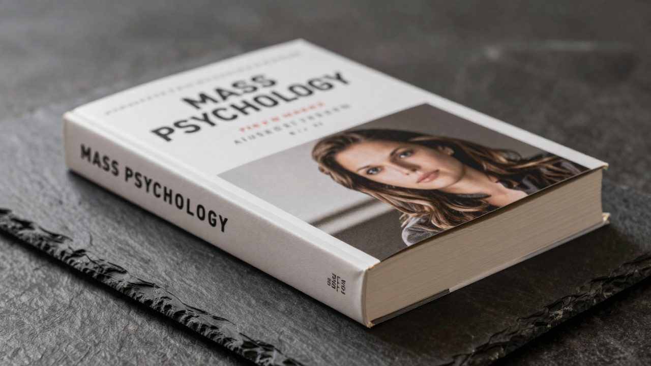 Illustration for books on mass psychology