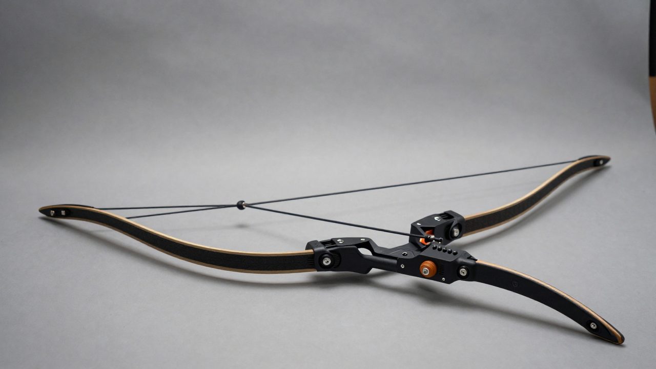Illustration for bow for horseback archery