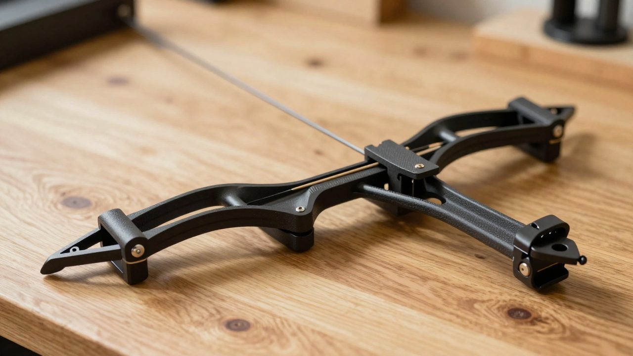 Illustration for bow holder for climber