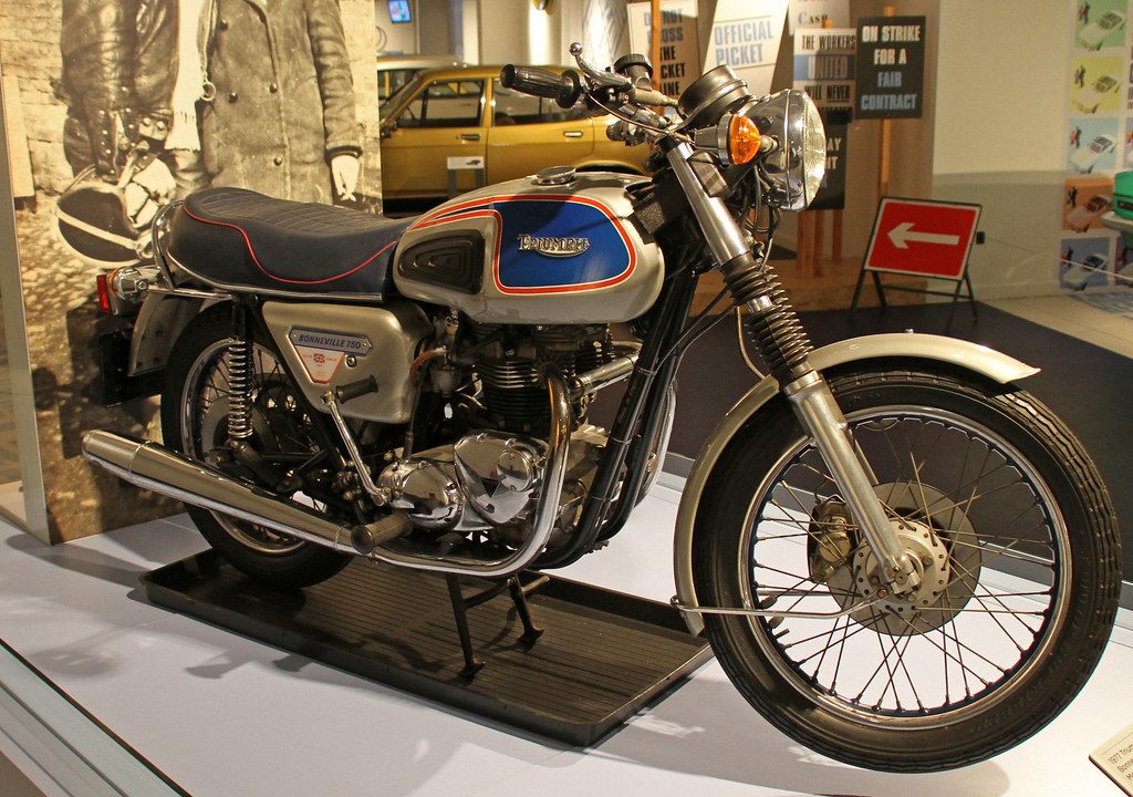 1977 Triumph Bonneville T140 Motorcycle