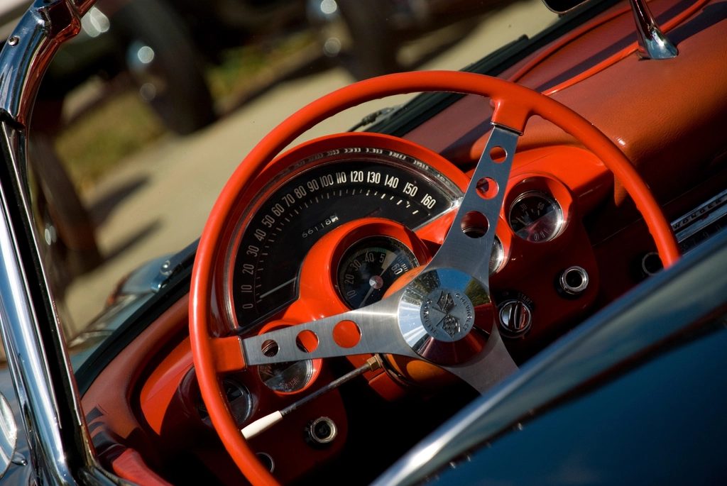 Chevrolet corvette car. Location Unknown