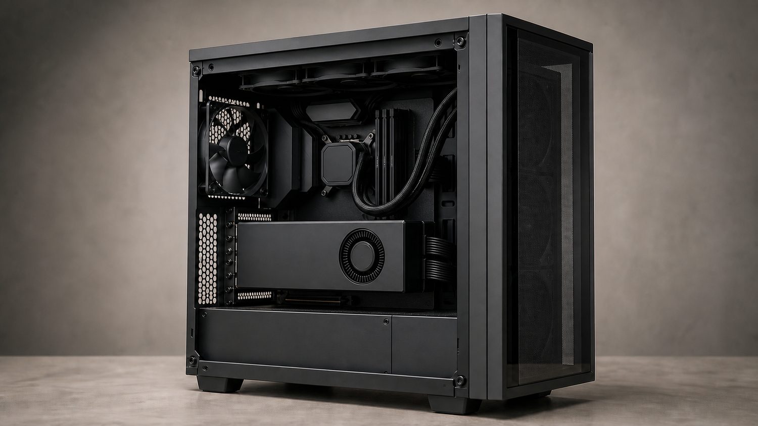 Illustration for case for blower gpu