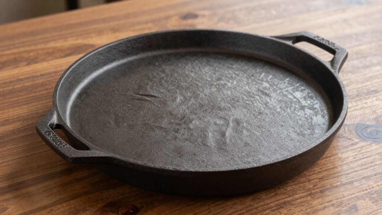 Illustration for cast iron dosa pan