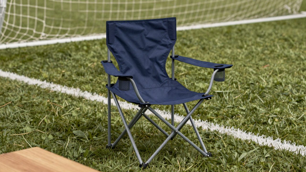 Illustration for chairs for soccer games