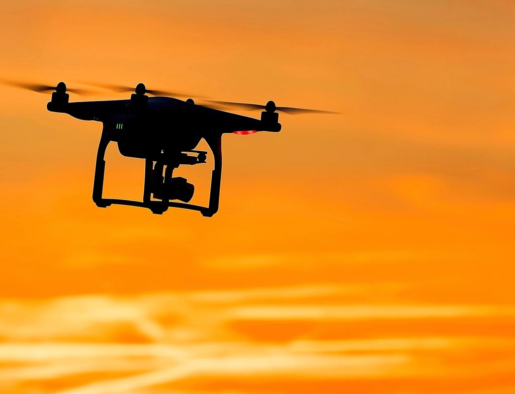 Quadcopter drone