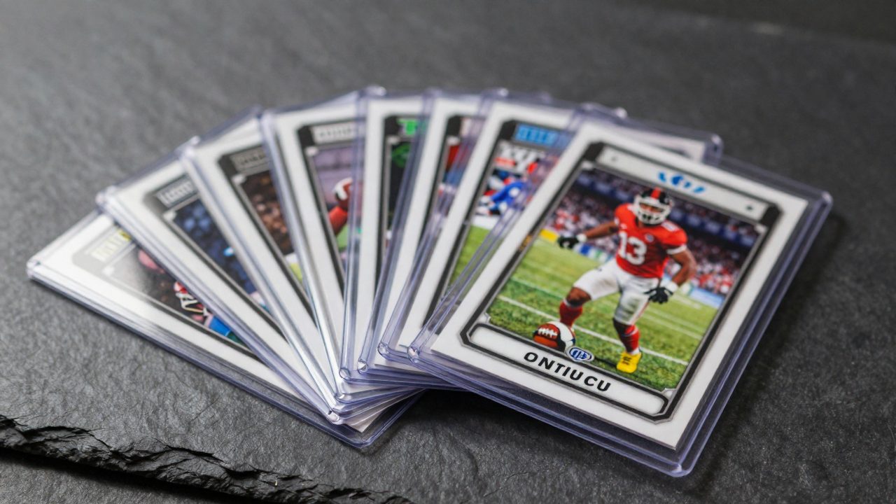 Illustration for christian mccaffrey rookie cards