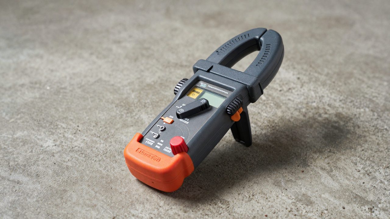 Illustration for clamp meter for hvac