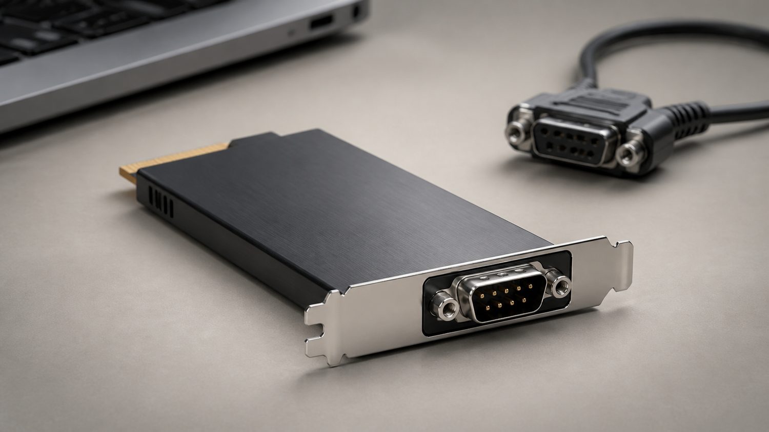 Illustration for connectivity rs232 serial port expresscard 34mm driver