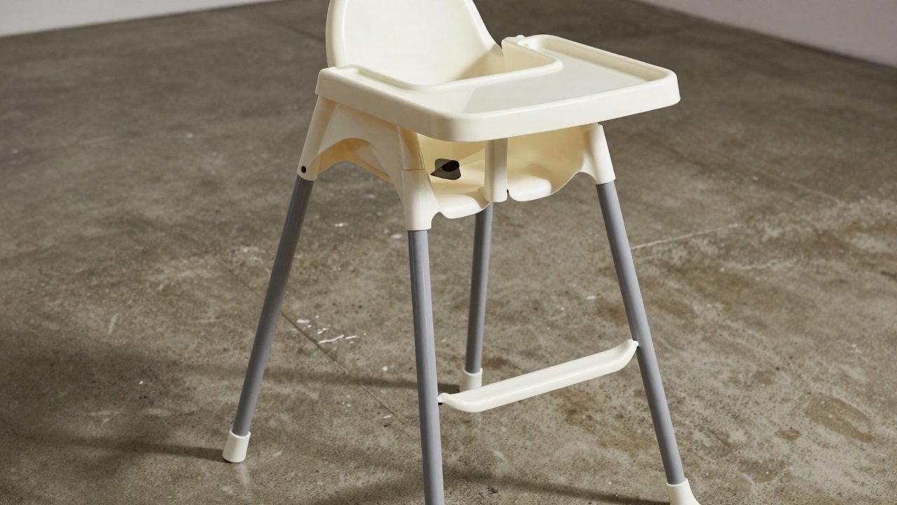 Illustration for counter height high chair