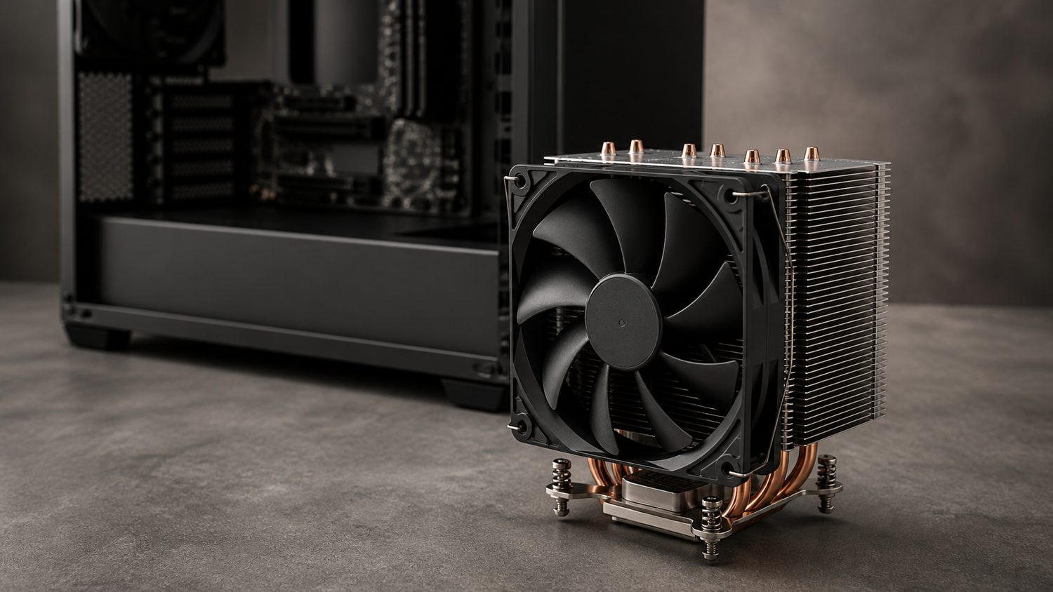 Illustration for cpu cooler for nzxt h500