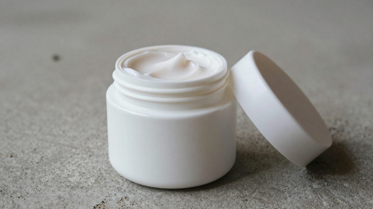 Illustration for cream for milk chocolate complexion
