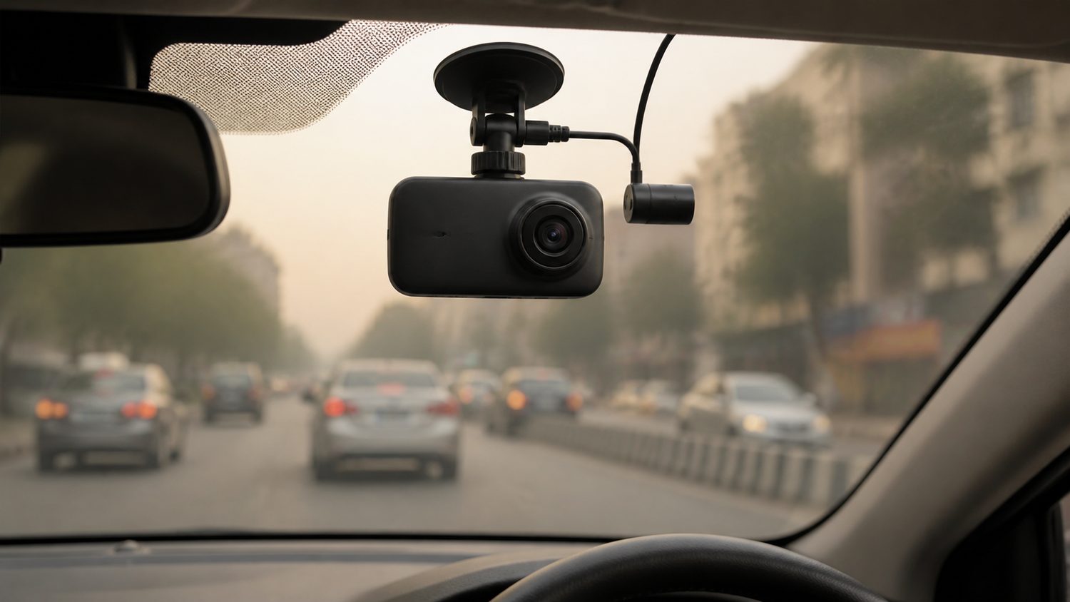 Illustration for dash cams in india