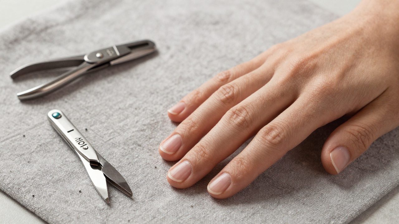 Illustration for day to cut nails