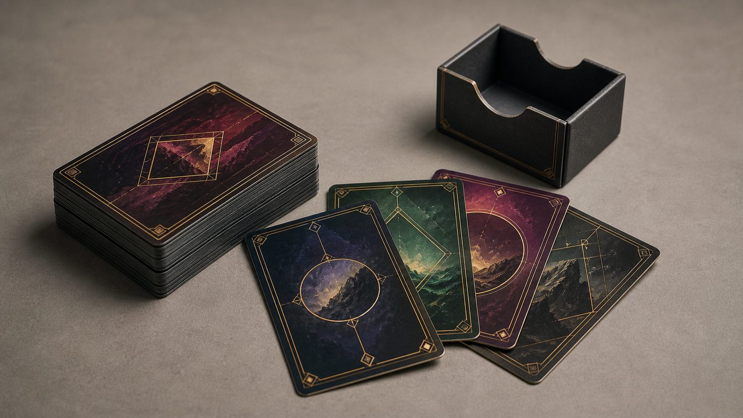 Illustration for deck for modern royale