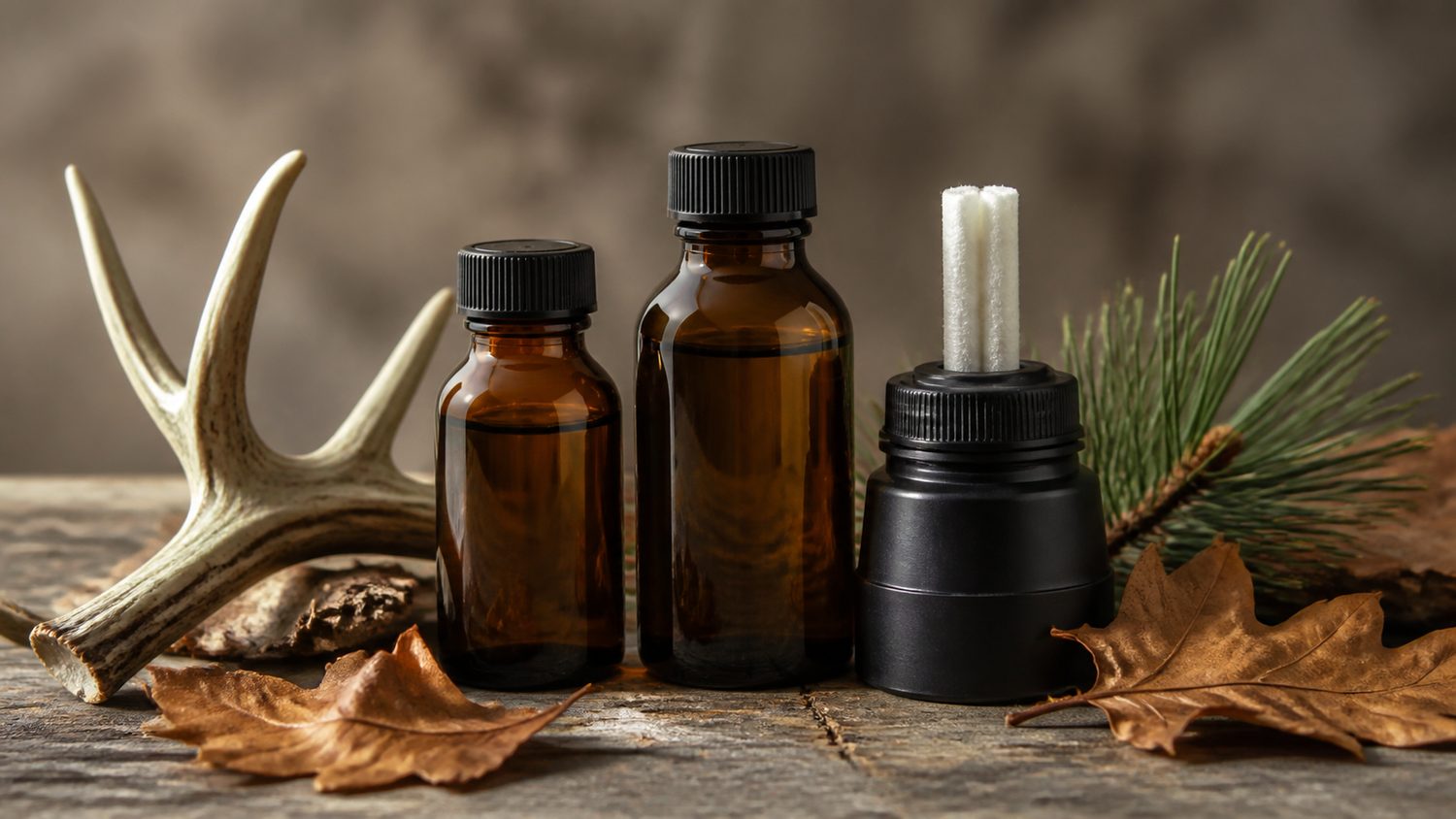 Illustration for deer scents and attractants